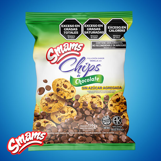 Chips Chocolate Sin Azúcar